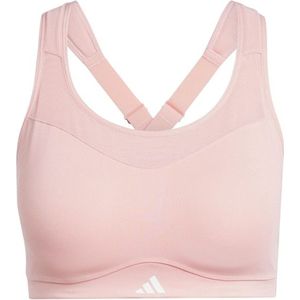 adidas Womens TLRD Impact Training High Support Bra Sportbeha (Dames |roze)