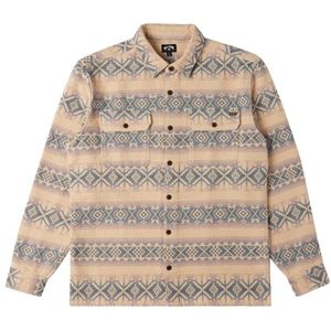 Billabong Offshore Jacquard Flannel Overhemd (Heren |beige)