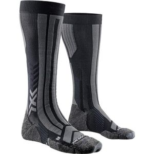 X-Socks - Mountain Expert - Compressiekousen - Merinowol - Zwart