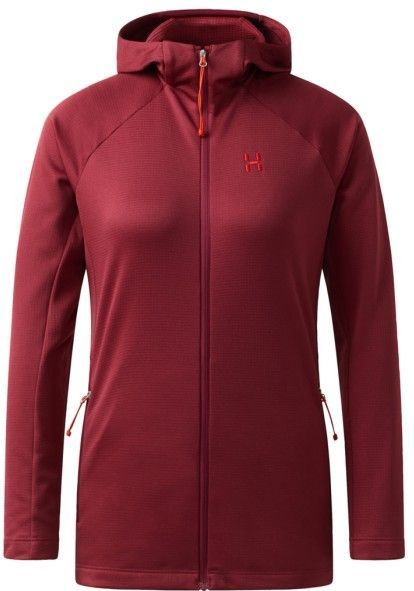 Haglöfs - Korp Mid Hood - Fleecevest - Rood