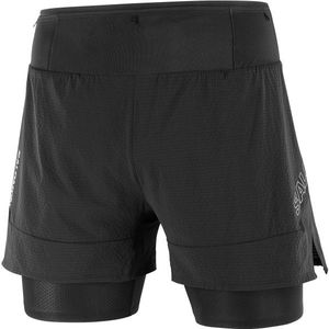 Salomon Sense 2in1 Shorts Hardloopshort (Heren |zwart)