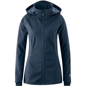 Mamalila Womens Softshell Babywearing Jacket Allrounder Softshelljack (Dames |blauw |waterdicht)