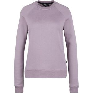 Stoic Womens MerinoFlatFleece240 SolbergSt Crew Merinotrui (Dames |purper)