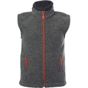 Reiff Kids Fleeceweste Colori Merinobodywarmer (Kinderen |grijs)
