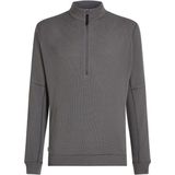 Icebreaker Merino 260 Waffle Knit Wander Sweatshirt - Grijs - Merinowol - TENCEL™ Lyocell