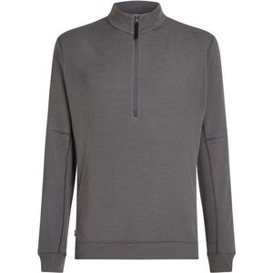 Icebreaker Merino 260 Waffle Knit Wander Sweatshirt - Grijs - Merinowol - TENCEL™ Lyocell