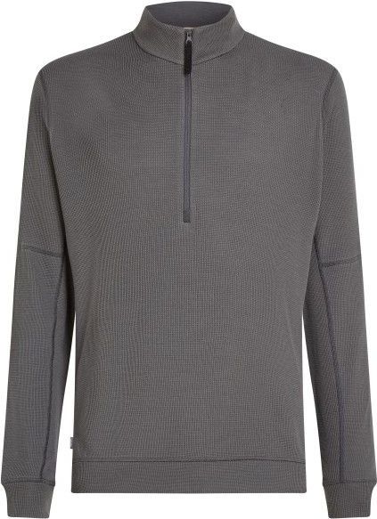 Icebreaker Merino 260 Waffle Knit Wander Sweatshirt - Grijs - Merinowol - TENCEL™ Lyocell