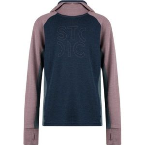 Stoic Kids Merino260 StadjanSt Hoody Merinohoodie (Kinderen |blauw)