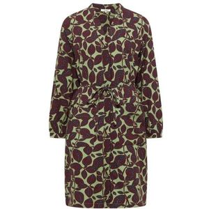 Tranquillo Womens Blusenkleid Jurk (Dames |bruin)