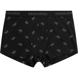 DEDICATED Boxer Briefs Kalix Bike Pattern Ondergoed (Heren |zwart)