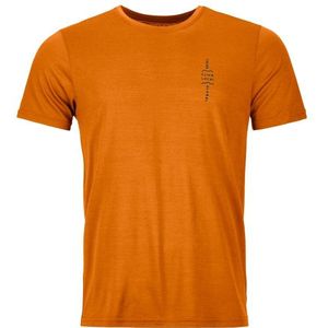 Ortovox 150 Cool Climb Local T-Shirt Merinoshirt (Heren |oranje)