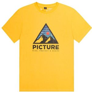 Picture Authentic Tee T-shirt (Heren |geel)