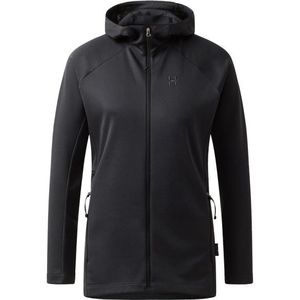 Haglöfs - Korp Mid Hood - Fleecevest - Zwart