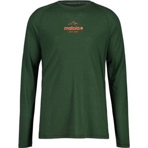 Maloja TraunsteinM Puzzle Merinoshirt (Heren |fir)