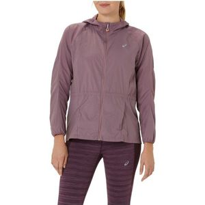 Asics Womens Road Packable Jacket Hardloopjack (Dames |bruin)