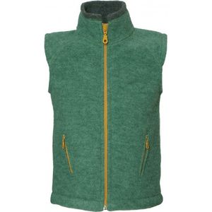 Reiff Kids Fleeceweste Colori Merinobodywarmer (Kinderen |groen)