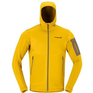 Norrøna - Falketind Warm2 Stretch Hood - Golden Palm
