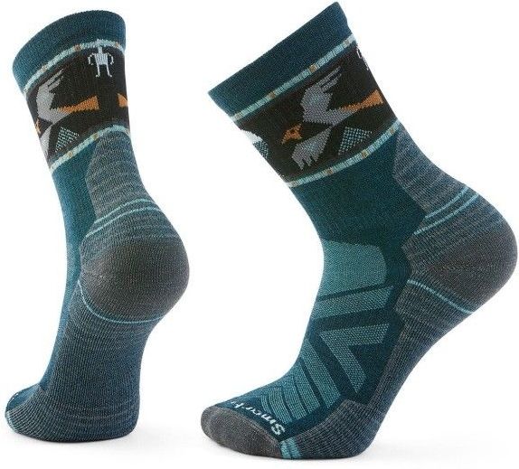 Smartwool - Hike Light Cushion Soaring Mid Crew - Sokken - Multicolor - Indestructawool™ Technologie