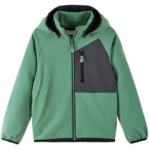 Reima Kids Mukana Softshelljack (Kinderen |groen/turkoois)