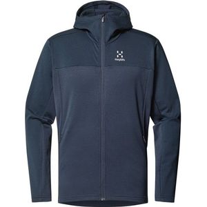 Haglöfs Lark Mid Hood Fleecevest (Heren |blauw)