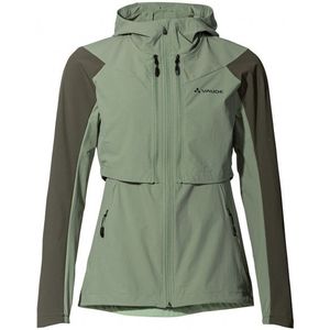Vaude Womens Moab Zip Off Jacket Fietsjack (Dames |groen/olijfgroen)