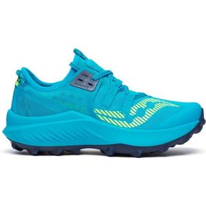 Saucony Womens Endorphin Rift Trailrunningschoenen (Dames |blauw)