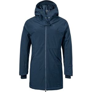 Schöffel Womens Insulated Parka Crivat Lange jas (Dames |blauw |waterdicht)