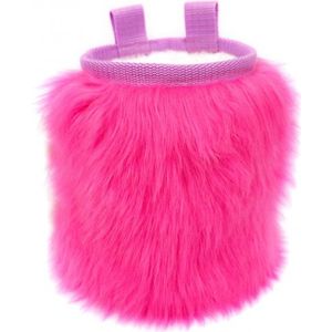Crafty Climbing Furry Chalk Bag Pofzakje (roze)