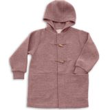 Engel - Kid's Mantel - Lange Jas - Bruin - 100% Wol, Capuchon