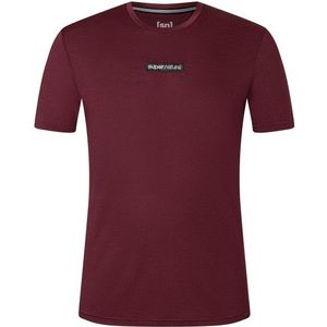 supernatural New School Tee Merinoshirt (Heren |rood)