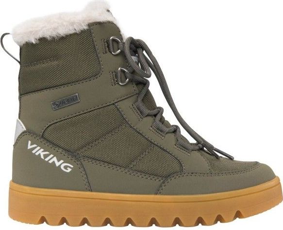 Viking Kids Fleek Warm GTX Zip Winterschoenen (Kinderen |olijfgroen |waterdicht)