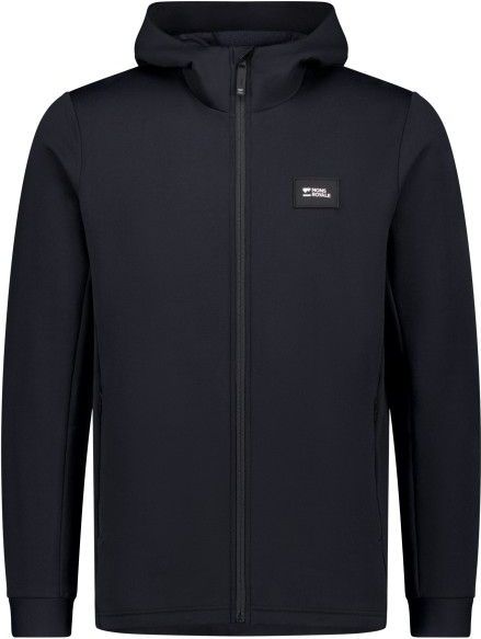 Mons Royale - Arcadia - Fleecetrui - Zwart - Merino Fleece Hoody