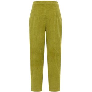 Tranquillo Womens Cordhose aus Biobaumwolle Vrijetijdsbroek (Dames |olijfgroen)