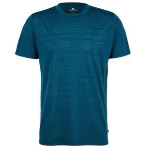Heber Peak MerinoMix150 PineconeHe T-Shirt Merinoshirt (Heren |blauw)