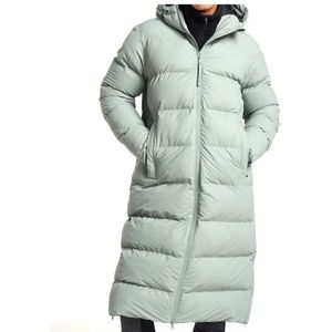 Tenson Womens Chimi Coat Lange jas (Dames |grijs |waterdicht)