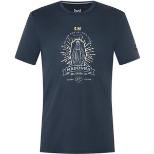 supernatural Santa Patrona Tee T-shirt (Heren |blauw)