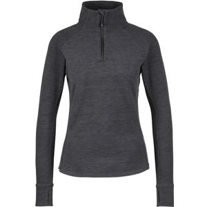 Heber Peak Womens TimberHe Fleece Half Zip Fleecetrui (Dames |grijs)