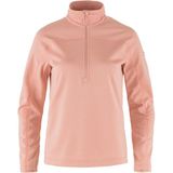 Fjällräven - Abisko Lite Fleece Half Zip - Fleecetrui - Roze - 100% Polyester