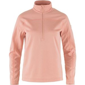 Fjällräven - Abisko Lite Fleece Half Zip - Fleecetrui - Roze - 100% Polyester