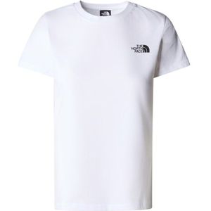 The North Face Womens S/S Redbox Tee T-shirt (Dames |wit)