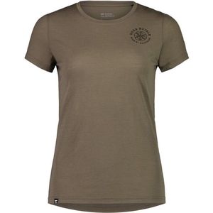 Mons Royale Womens Icon Tee T-shirt (Dames |bruin)