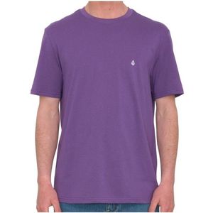 Volcom Stone Blanks Basic S/S T-shirt (Heren |purper)
