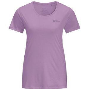 Jack Wolfskin Womens Tech Tee Sportshirt (Dames |roze)