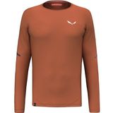 Salewa - Pedroc Dry - T-shirt - Blauw - Gerecycled Polyester