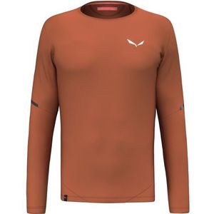 Salewa Pedroc Dry L/S Tee Sportshirt (Heren |bruin)