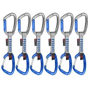 Mammut Crag Keylock Wire Quickdraws Klimset (grijs)