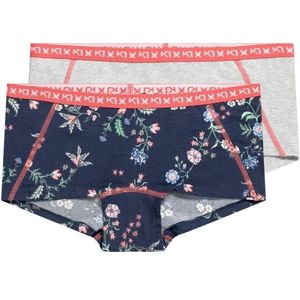 Kari Traa Womens Tina Hipster 2-Pack Ondergoed (Dames |blauw)