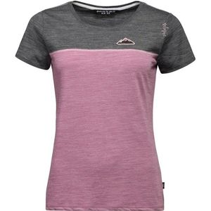 Chillaz Womens Drei Zinnen T-shirt (Dames |roze)
