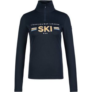 We Norwegians Womens Bibi ZipUp Trui (Dames |blauw)