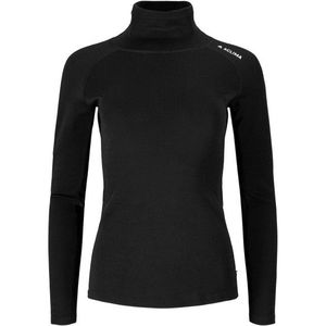Aclima Womens WarmWool Roll Neck Merino-ondergoed (Dames |zwart)